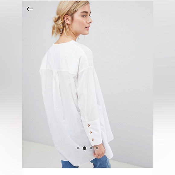 ASOS white button down - Picture 3 of 7
